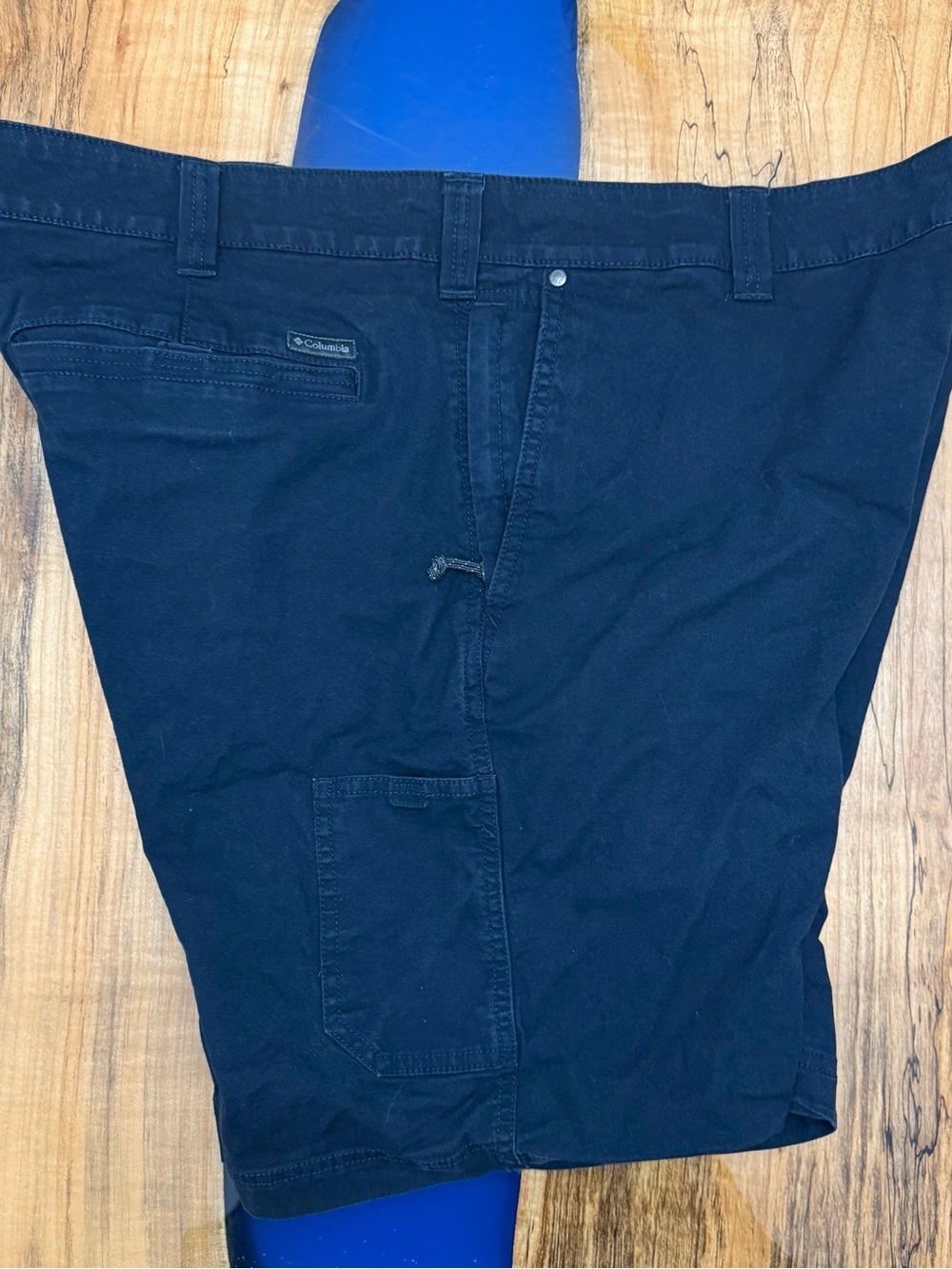Columbia Navy Stretch Shorts Men’s 42 Regular Fit 10” Inseam Casual Outdoor - Picture 13 of 14